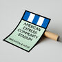 American Express Stadium Monopoly Brighton Football Print, thumbnail 2 of 2