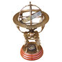 18 Inch Armillary Sphere With Compass, thumbnail 6 of 9