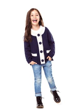 Girls' Pure Cotton Cardigan/Jacket, 2 of 3