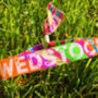 Wedstock Festival Wedding Wristbands, thumbnail 1 of 7
