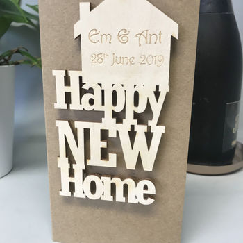 Personalised New Home Congratulation Card, 6 of 12