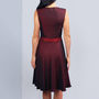 Lydia 50s Style Dress Red, thumbnail 3 of 8
