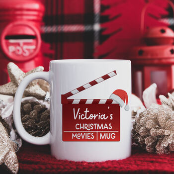 Personalised Christmas Movies Mug, 2 of 4