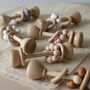 Personalised Wooden Baby Rattle, thumbnail 8 of 9