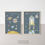 To The Moon Childrens Print, thumbnail 5 of 5