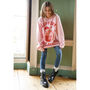 Support The Claus Women's Christmas Jumper, thumbnail 4 of 8