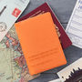 Personalised Travel Quote Passport Cover Holder, thumbnail 5 of 8