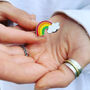 Rainbow Pin Badge, thumbnail 2 of 4