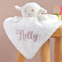 Personalised Lamb Baby Comforter, thumbnail 1 of 6