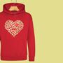 'Leopard Heart Of Hearts' Kids Hoodie, thumbnail 7 of 7