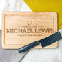 Personalised Wooden Chopping Board For Him, thumbnail 1 of 4