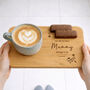 Personalised Best Mum Mother's Day Wooden Tea And Biscuit Tray, thumbnail 7 of 9