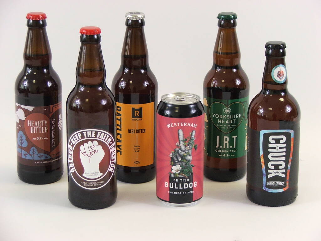 Six Craft Bitters By Great British Booze Company