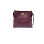 Plum Leather Tote Bag, thumbnail 1 of 5