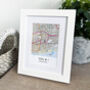 Favourite Place Personalised Framed Map Print, thumbnail 10 of 11