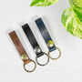 Personalised Leather Key Ring, thumbnail 2 of 4