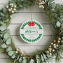 Personalised Family Monogram Christmas Ornament, thumbnail 5 of 9
