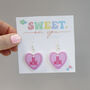 Love Heart Sweet Earrings, thumbnail 5 of 11