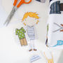 Colin Paper Doll Wrapping Paper Set, thumbnail 3 of 12