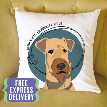 Dog Cushion Personalised For Your Pet, 3 of 12