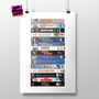 31st Birthday Personalised Print, 1993 Films, 31st Gift, thumbnail 1 of 9