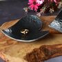 Hand Forged Iron Hearts Dish Set, Couples Gift, thumbnail 8 of 12