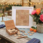 Wooden Jigsaw Alternative Wedding Guest Book, thumbnail 5 of 12