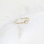 Caspian Ring // Opal And Gold Stacking Ring, thumbnail 5 of 7