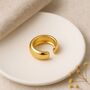 18ct Gold Plated Chunky Ear Cuff – 10mm, thumbnail 2 of 5