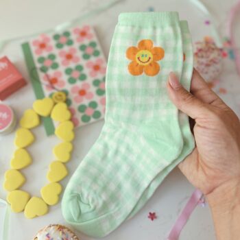 Happy Birthday Letterbox Gift For Teens And Tweens – Smiley Heart Edition In Mint, 5 of 8