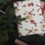 Personalised Little Elf Christmas Wrapping Paper, thumbnail 2 of 6