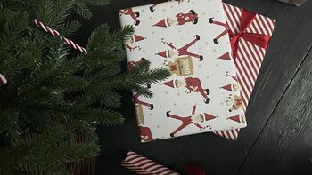 Personalised Little Elf Christmas Wrapping Paper, 2 of 6