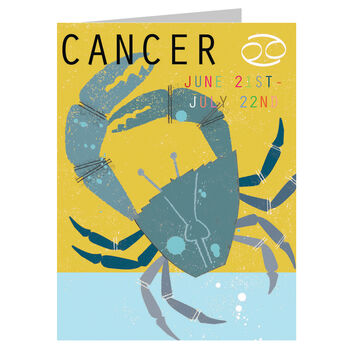 Mini Cancer Zodiac Card, 3 of 4