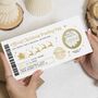 Personalised Lapland Christmas Boarding Pass Ticket, thumbnail 1 of 4