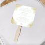Palm Leaf Order Of Service Fan, thumbnail 2 of 7