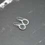 Moss Agate Sterling Silver Earrings, thumbnail 2 of 8
