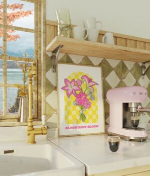 Bloom Baby Bloom Illustrated Art | Wall Print, 4 of 5