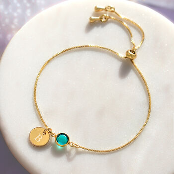 Birthstone Sliding Bracelet, 4 of 11