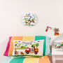 Personalised Fire Fighter Illustration Bedroom Cushion, thumbnail 4 of 6