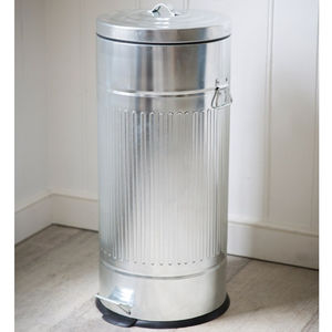 Enamel Kitchen Bins Galvanised Kitchen Pedal Bin Bins Buckets