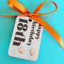 18th Birthday Rose Gold Plated Sterling Silver Heart Stud Earrings, thumbnail 2 of 4
