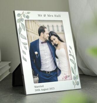 Personalised Botanical Photo Frame, 4 of 4