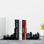 Manchester Skyline Modern Bookends, thumbnail 2 of 3