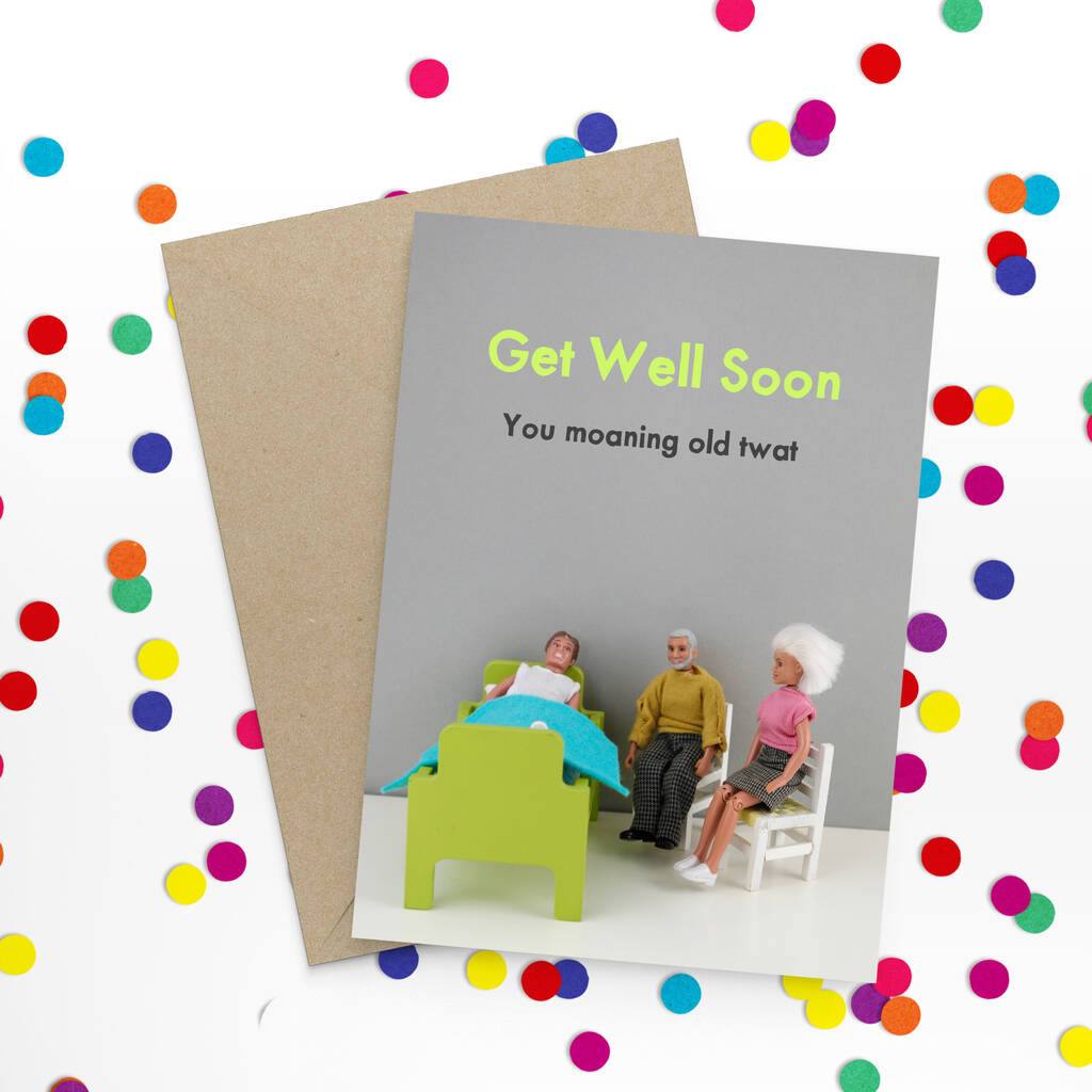 Funny Get Well Card