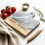 Personalised Marble Cheese Board, thumbnail 1 of 12