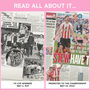 Sunderland Fc Personalised Football Gift Black Cats Newspaper History Book, thumbnail 10 of 12