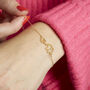 Mummy And Me Gold Plated Elephant Bracelet, thumbnail 1 of 6