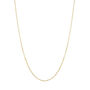 9ct Solid Gold Square Bead Saturno Chain Necklace, thumbnail 6 of 9
