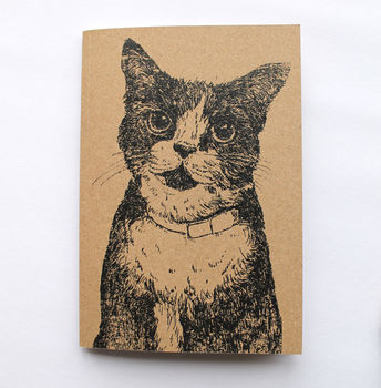 A6 Cat Lovers Notebook Pocket Sized Notebook, 9 of 9