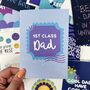 Father's Day Card 'First Class Dad', thumbnail 3 of 3